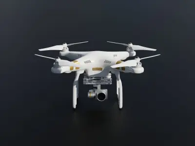 DJI Phantom 3 Pro 3D model