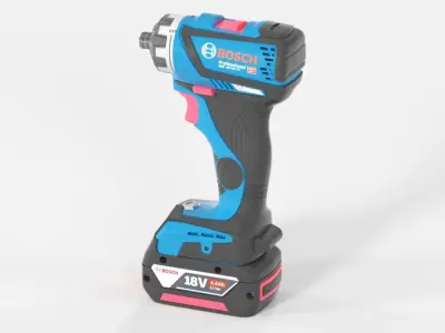  Bosch Professional 18V System GSR 18V-60 FC Cordless Drill Low-poly 3D model
