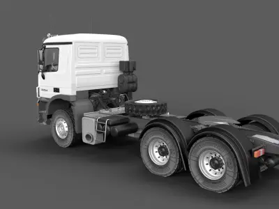 Mercedes benz actros 3354 3D model