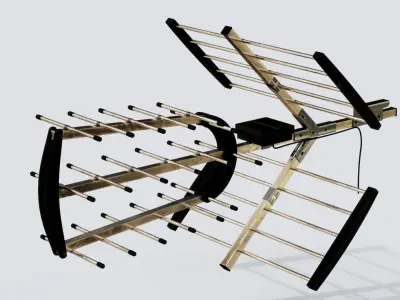 Antenna 06 Low-poly 3D model