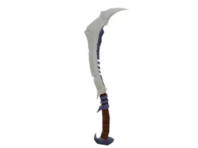 sword scythe 3D model