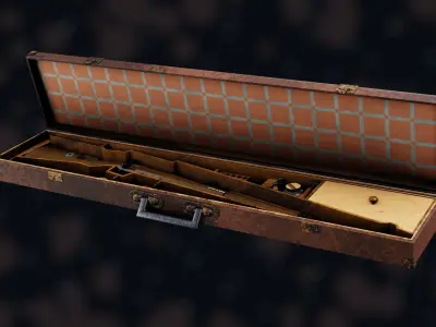 Weapon NZ KR-7 92M Low-poly 3D model