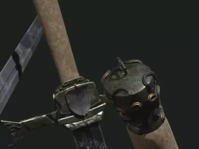 Old Sword Free 3D model