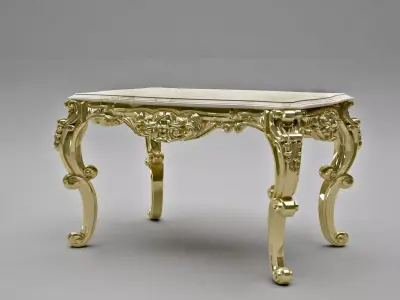 Classical Antique Table 3D model