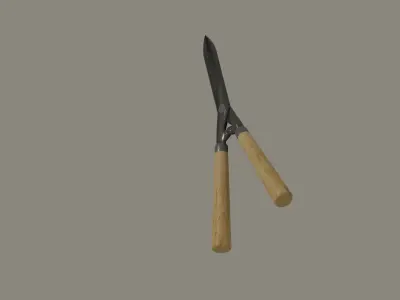 Hedge Shears 3D model
