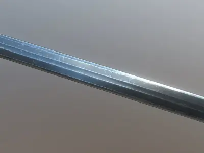 Superfuntimes Decorated Viking Sword Low-poly 3D model