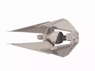 Spaceship-spacecraft-8 3D model
