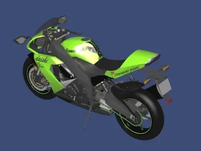 Speed Motorcycles early model 3D model