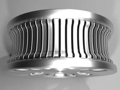 Wheel Rim 4 3D model