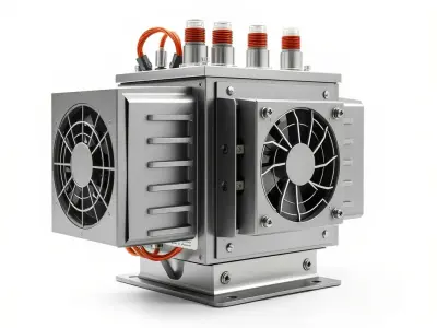 Energy-Efficient Transformer Unit with Advanced Features mode... Low-poly 3D model