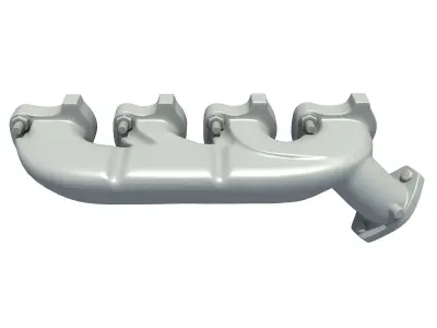 Exhaust Manifold 3D model Polygon mesh