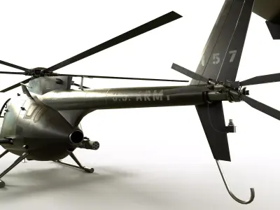 Helicopter Pack GameReady Low-poly 3D model