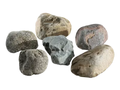  Assorted Smooth River Stone Models Collection 