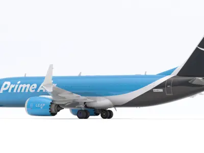 Boeing 737-800 MAX Prime Air Amazon 3D model