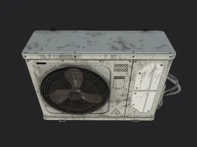 Air Conditioner Outdoor Unit Free 3D model