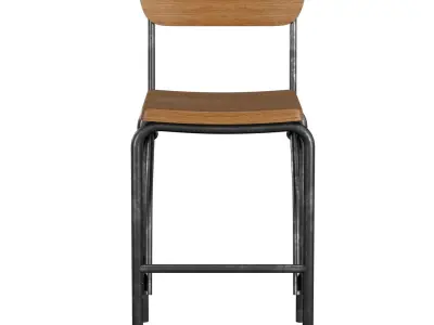 SOLENE BAR STOOL 3D model