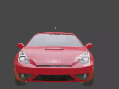 toyota celica 2000 3D model