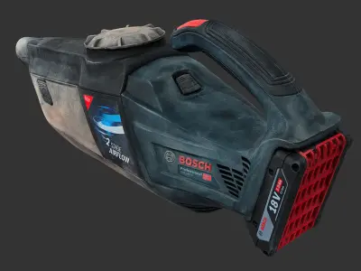 Bosch GAS 18V-1 Handheld Vacuum Cleaner RAW Scan 3D model