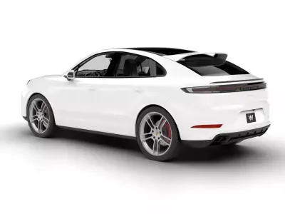 Porsche Turbo Coupe 2026 3d model 3D model