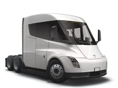 Tesla Semi Truck LR 2023 3D model