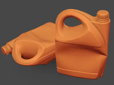 Antifreeze Canister 3D model