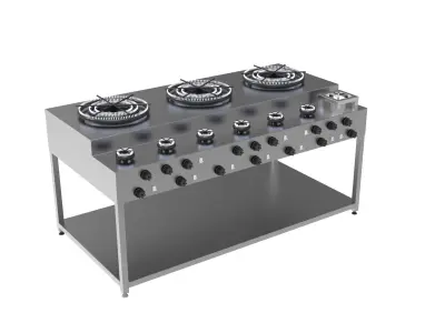 TURKISH KUBEFE GAS  3D model