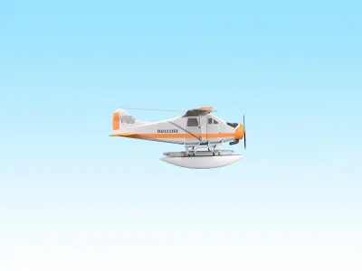3D Planes  Low-poly 3D model