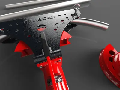 Bender 1 axle lifter in scotland Free 3D model