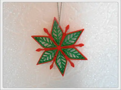 Color Snowflake Free 3D print model