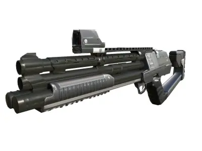 Laser 3d gun 3D model