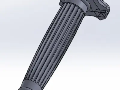 Atlantes column 3D model
