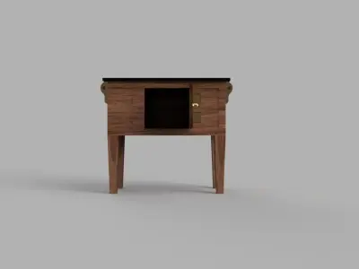Small Wash Table 3D print model