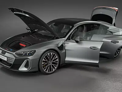 2025 Audi S e-tron GT 3D model