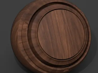 wooden smart material 3D model