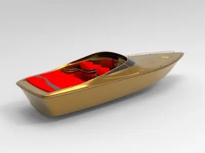 boat - 3D model 3