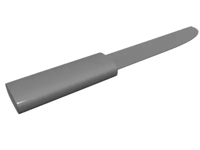 Knife 3D model 26