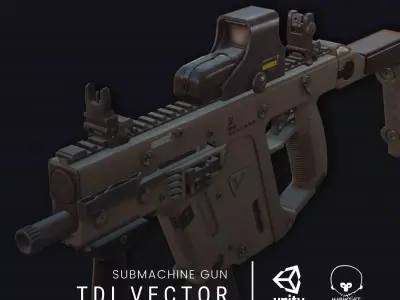 TDI Vector Low-poly 3D model
