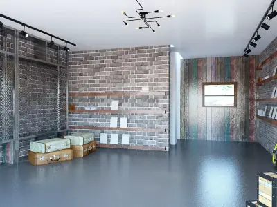 Home Garage 3D model buy
