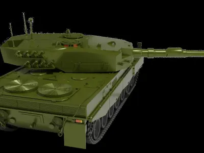 Tank Leopard 3D model