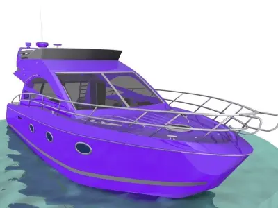 Yacht grig  3D model