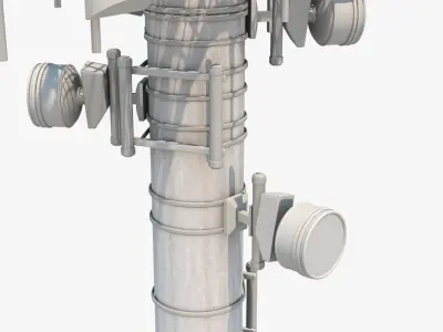 Cell Tower 3D model purchase