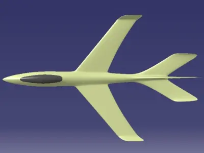 Mini Plane  3D model