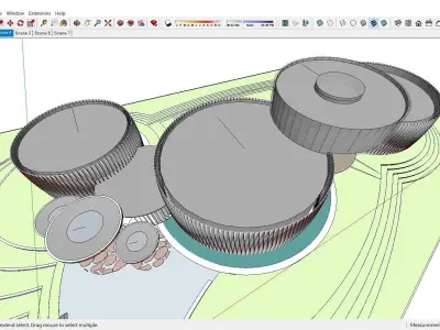 Sketchup Museum 134 3D model