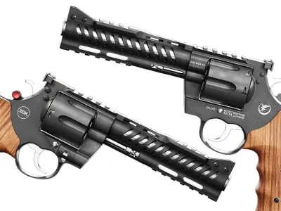 Korth NXS 8-Shot 357 Magnum 3D model