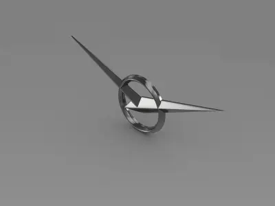 UAZ Logo 3D model