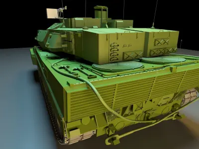 Tank strv 122 3D model