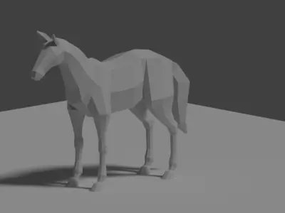 Lowpoly Animals and Dinosaurs Free low-poly 3D model