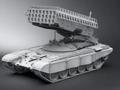 TOS 1A Sunscorch Scale model 3D print model