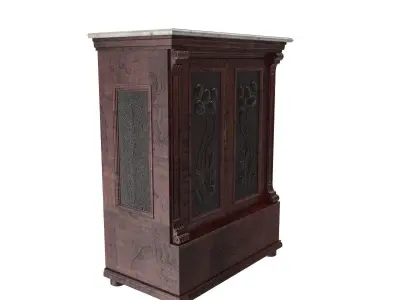 Antique Cabinet B 3D model