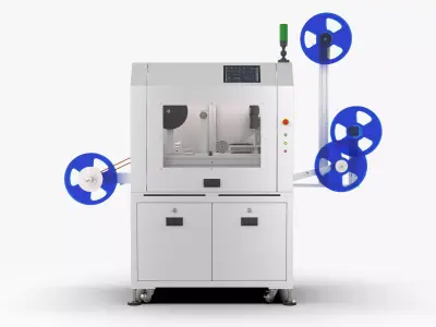 Automatic Cutting and Packaging Machine 3D model by Lovano